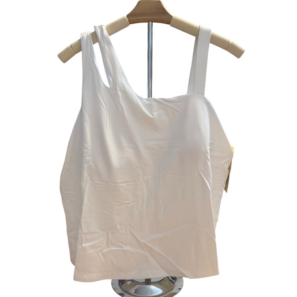 All in Motion Women's White Everyday Soft Tank Top - Size 1X - NWT